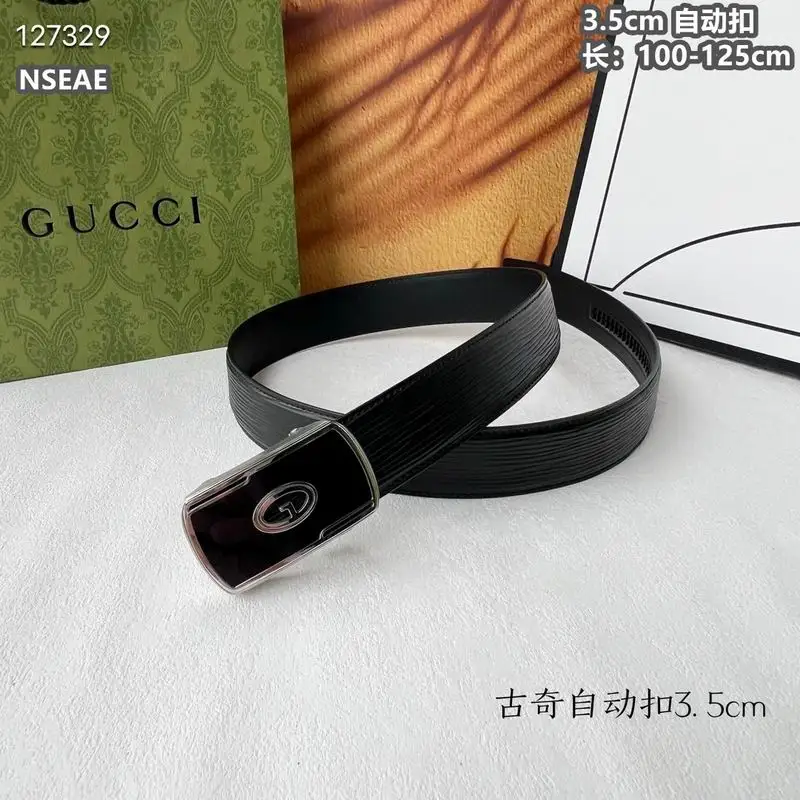 Gucci belt 35mmX100-125cm 8L77